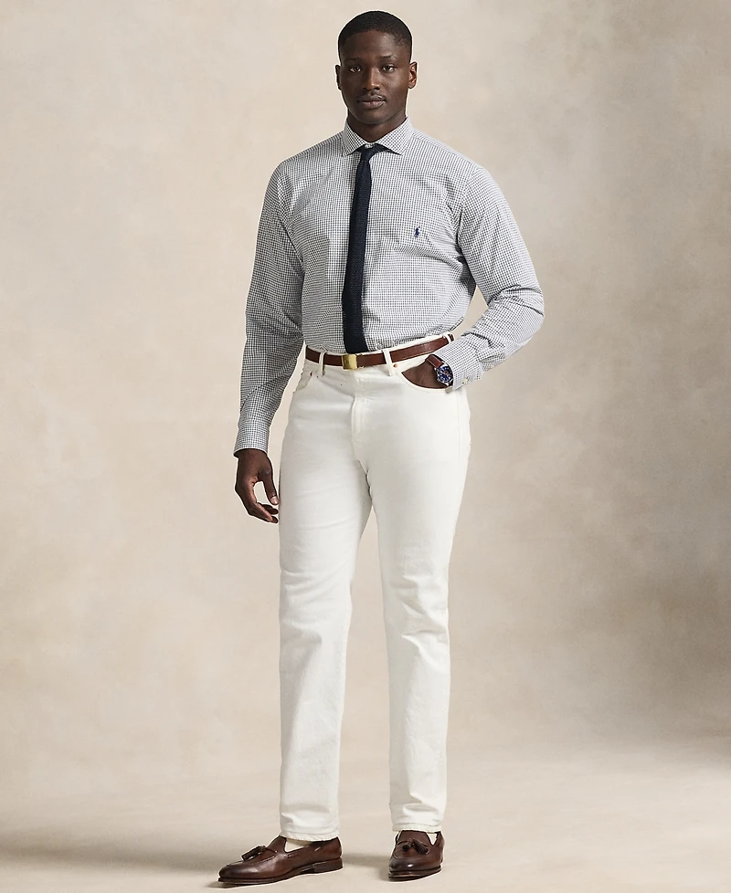 Polo Ralph Lauren Men's Big & Tall Plaid Stretch Poplin Shirt