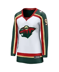 Fanatics Women's Kirill Kaprizov White Minnesota Wild 25th Anniversary Breakaway Player Jersey