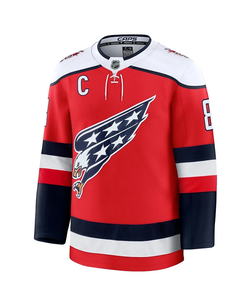 Fanatics Men's Alexander Ovechkin Red Washington Capitals Alternate Premium Player Jersey