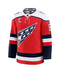 Fanatics Men's Alexander Ovechkin Red Washington Capitals Alternate Premium Player Jersey