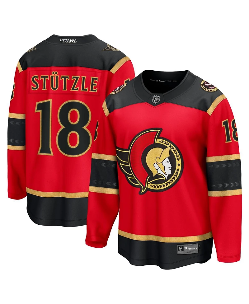 Fanatics Men's Tim Stutzle Red Ottawa Senators Alternate Breakaway Jersey