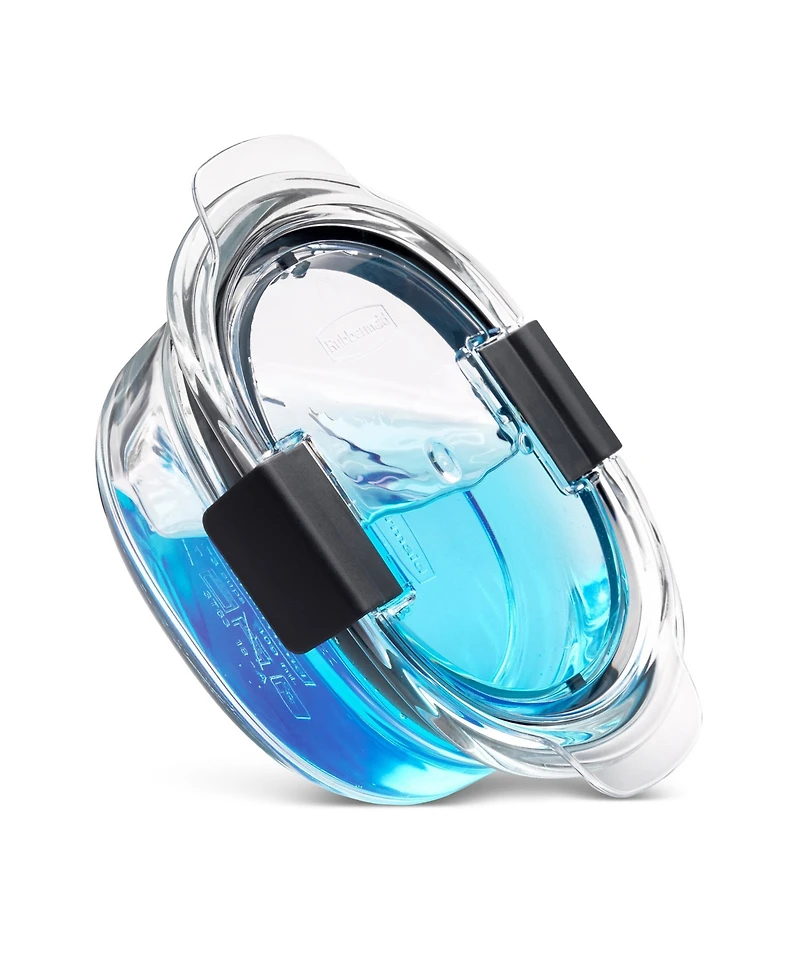 Rubbermaid Brilliance 6-Pc. Glass Round Leak Proof Food Storage Containers