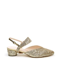 Alterre Women's Gatsby Glitter Elsie Customizable V Slide