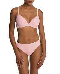 Natori Minimal Plunge Push Up T-Shirt Bra