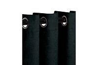 Superior Senna Textured Curtain Set of Panels with Grommet Header
