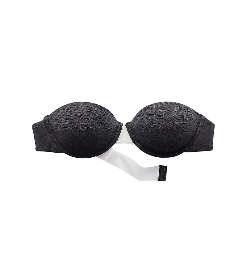 Lascana Women's Lace Accent Strapless Bra