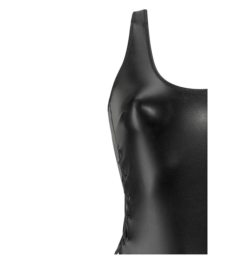 Lascana Women's Lace Up Thong Teddy