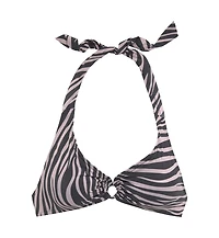Lascana Women's Animal Print Triangle Bikini Swimsuit Top Bra Sizing