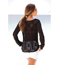 Lascana Women's Open Knit Sweater