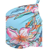 Lascana Women's Hibiscus Print Underwire Bikini Swimsuit Top Bra Sizing