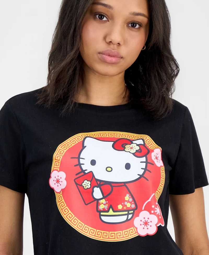 Grayson Threads, The Label Juniors' Hello Kitty Graphic T-Shirt