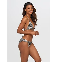 Lascana Women's Geometric Print Classic Bikini Swimsuit Bottom