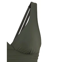 Lascana Women's Strappy Tummy Control One Piece Swimsuit