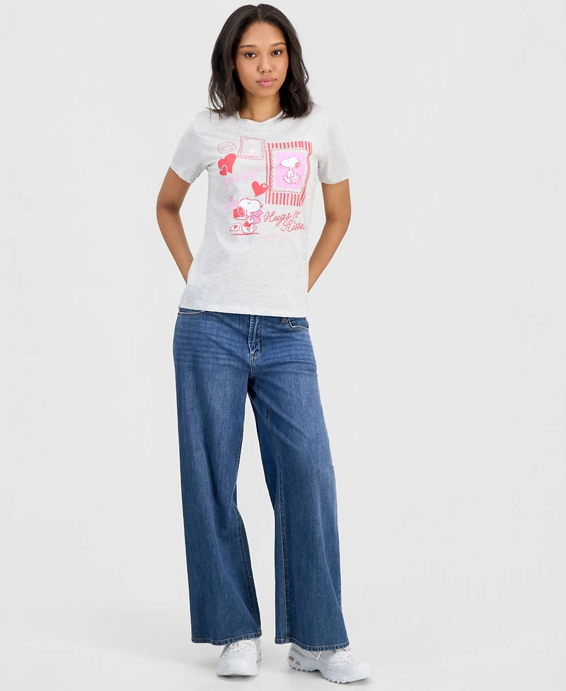 Grayson Threads, The Label Juniors' Snoopy Valentine's Day T-Shirt