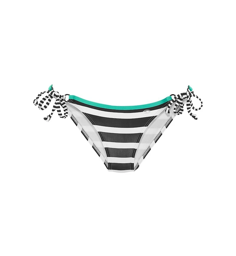 Lascana Women's Striped Cheeky Bikini Swimsuit Bottom
