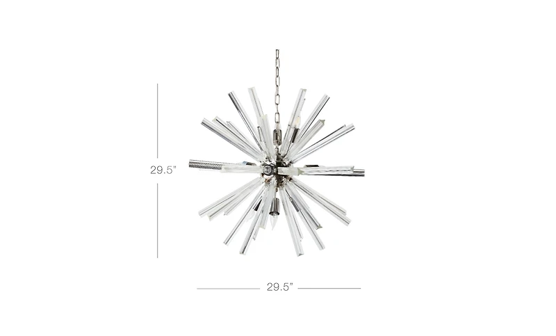 Z Gallerie Axis Chandelier