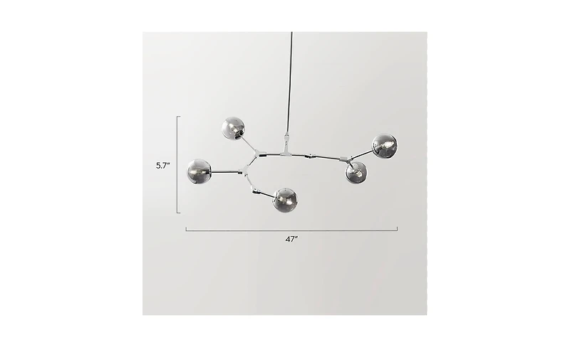 Z Gallerie Axel Chandelier