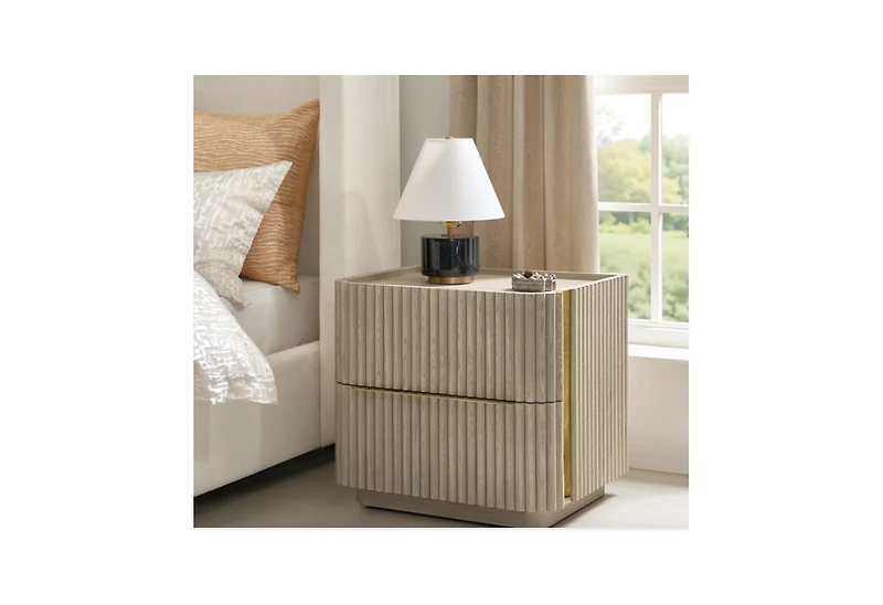 Z Gallerie Arden Travertine Table Lamp