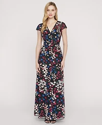 Js Collections Women's Sybil V-Neck Cocktail Dress