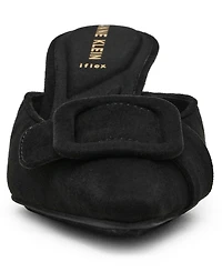 Anne Klein Women's Akcassia Snip Toe Kitten Heel Slip-On Mules