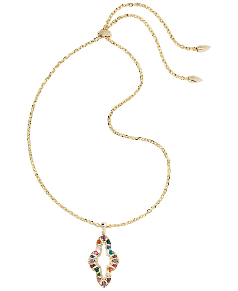 Kendra Scott Abbie Crystal & Imitation Pearl Long Pendant Necklace