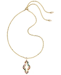 Kendra Scott Abbie Crystal & Imitation Pearl Long Pendant Necklace
