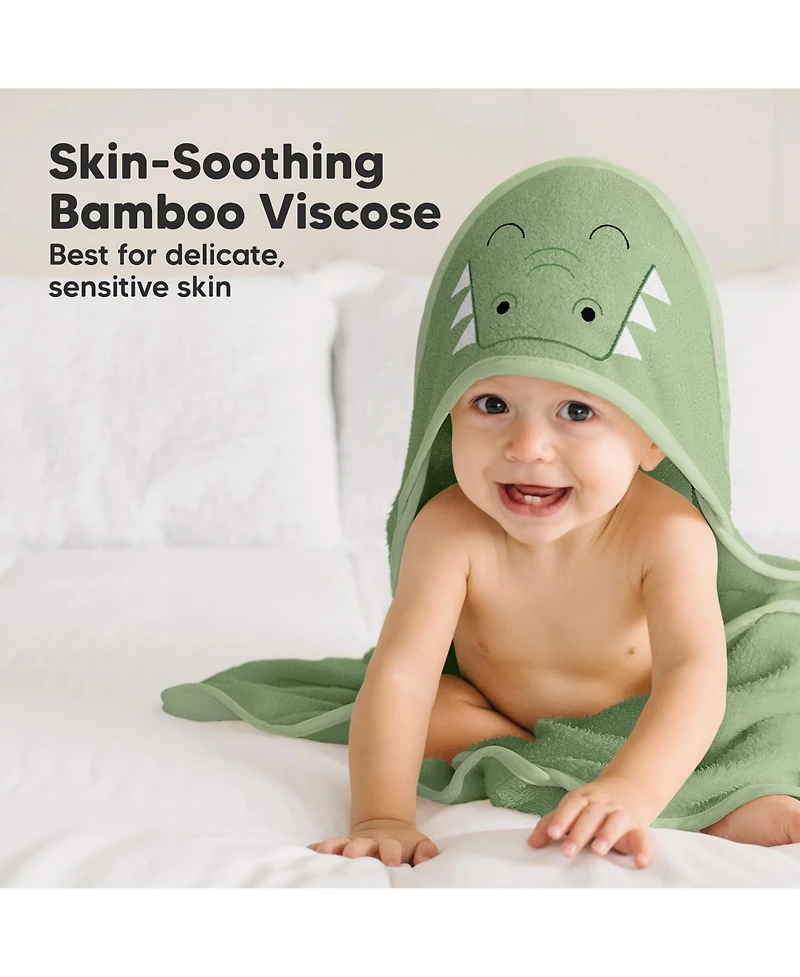 KeaBabies Cuddle Baby Hooded Towel, Bath Towels, Beach Towel for Newborn