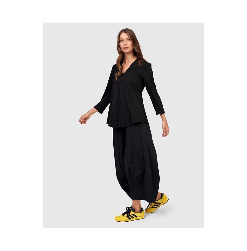 Alembika Women's Tekbika V-neck Tunic Top