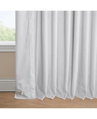 Half Price Drapes Ravello Burnout Velvet Room Darkening Curtain