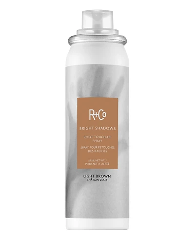 R+Co Bright Shadows Root Light Brown Touch Up Spray, 1.5 oz.