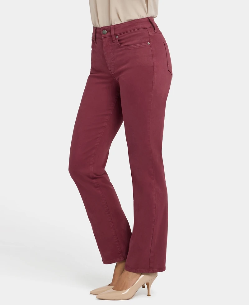 Nydj Women's High Rise Marilyn Straight Jeans