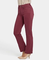 Nydj Women's High Rise Marilyn Straight Jeans
