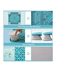 Bintiva Mini Square Trampoline for Kids