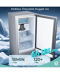 Euhomy Commercial Ice Maker Machine