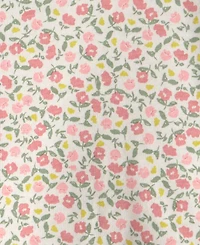 Carter's Baby Girls Floral Printed and Ruffle Detailed Snap-Up Romper