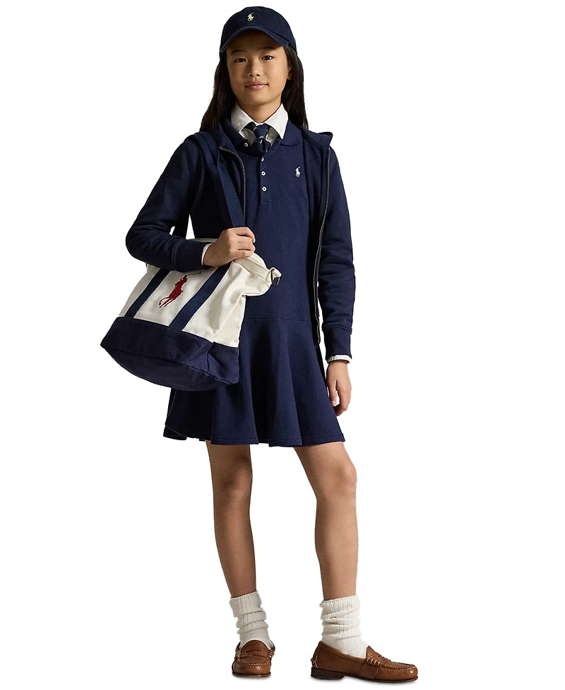Polo Ralph Lauren Big Girls French Terry Full-Zip Hoodie