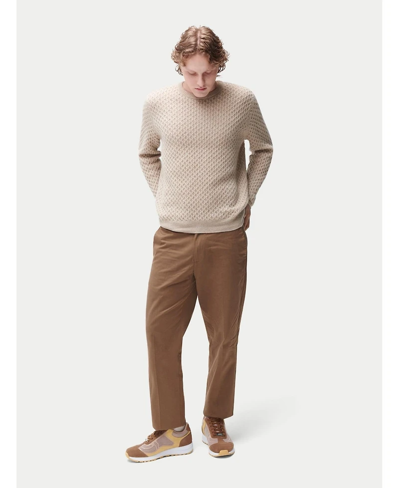 Gobi Cashmere Men's Cable Knit Sweater