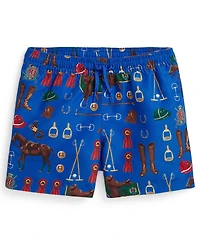 Polo Ralph Lauren Boys 2T-7 Traveler Big Pony Swim Trunks