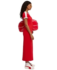 Puma Women's T7 Rib Neck Short-Sleeves Dress