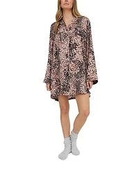 Lily and Lionel London Women's Simone Long Sleeve Nightshirt