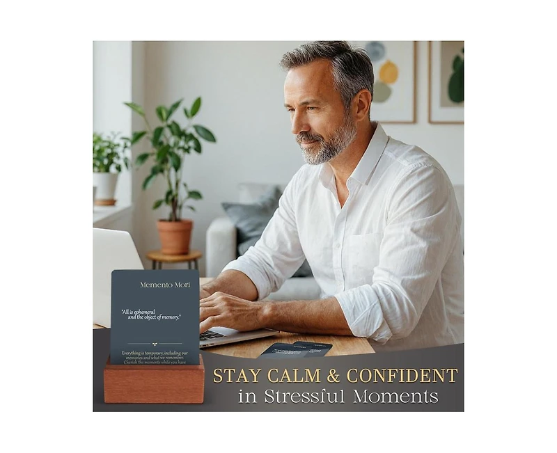 Quokka Stoicism Cards Marcus Aurelius - 122 Daily Quotes & Exercises