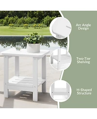 WestinTrends 2-Piece Outdoor Patio Chaise Lounge Chair with Wheels & Cup Holder Side Table