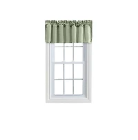 Ellis Stacey 3" Rod Pocket High Quality Fabric Solid Color Window Lined Filler Valance 42"x13