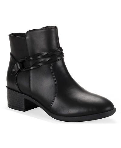 Style & Co Women's Rubyyy Almond Toe Belt Booties, Macy's Exclusive