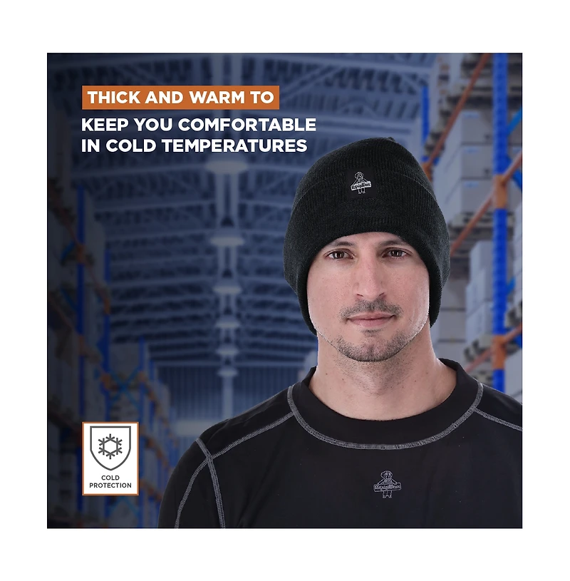 RefrigiWear Men's Wool Watch Cap