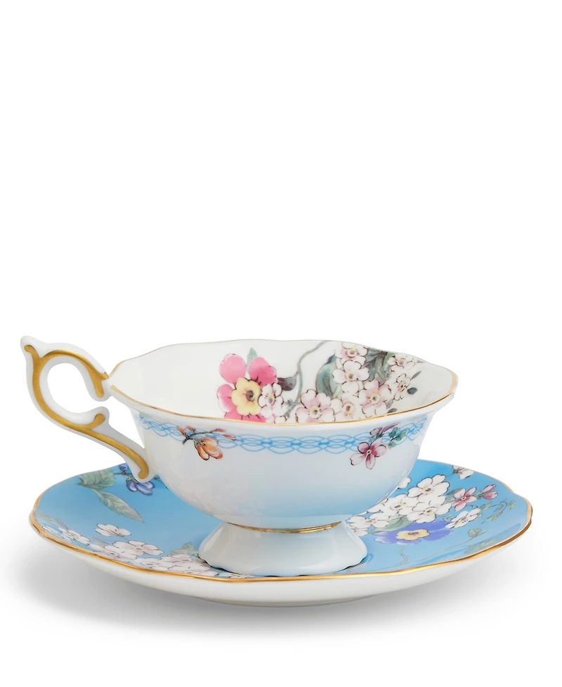 Wedgwood Wonderlust Apple Blossom Teacup & Saucer