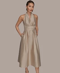 Donna Karan New York Women's A-Line Halter Dress