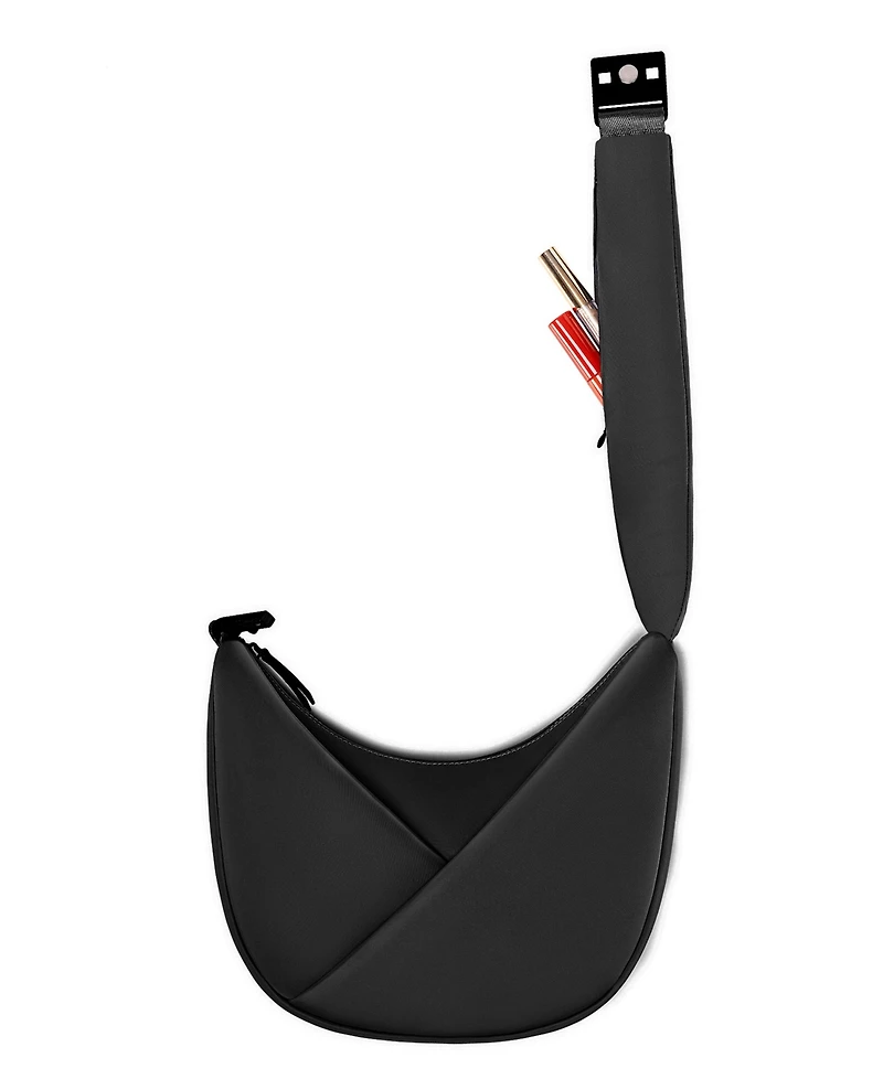 Origami Crescent Handbag Crossbody Bag For Women