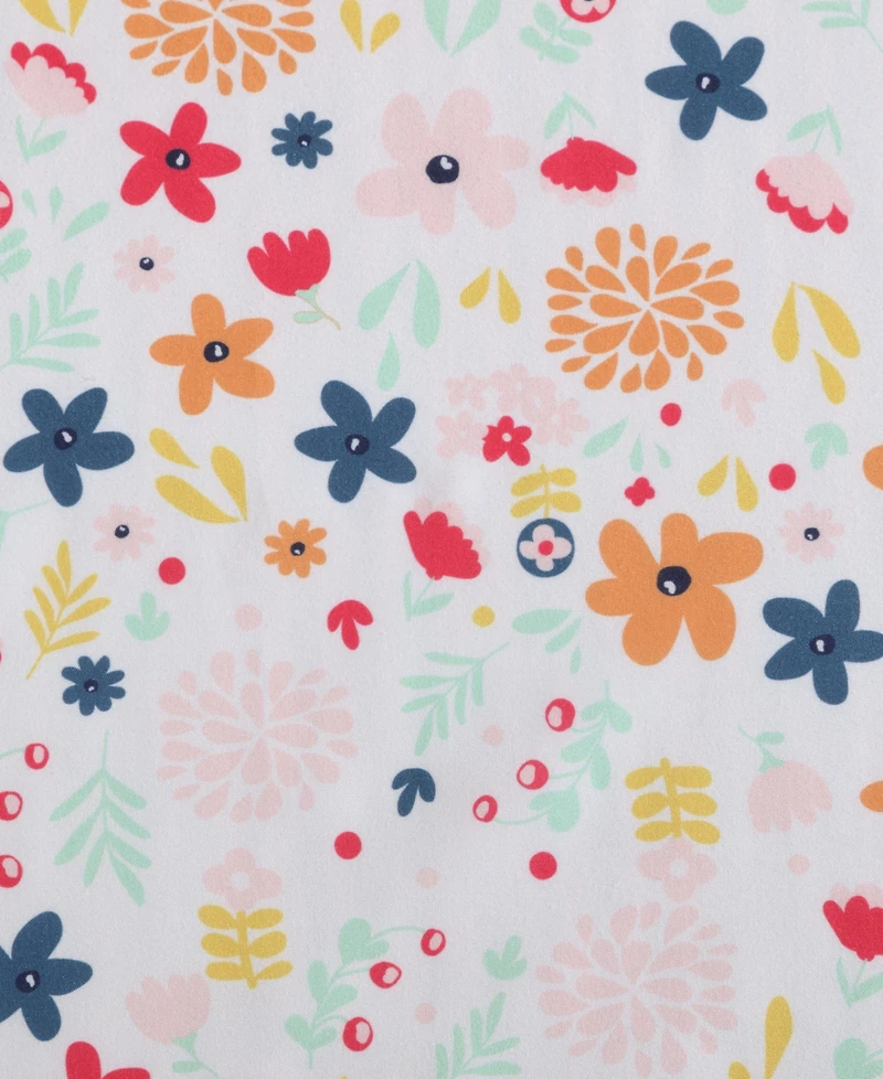 Eddie Bauer Colorful Floral Microfiber 4-Pc. Sheet Set