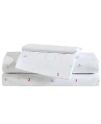 Eddie Bauer Dragonflies Microfiber 3-Pc. Sheet Set, Twin Xl